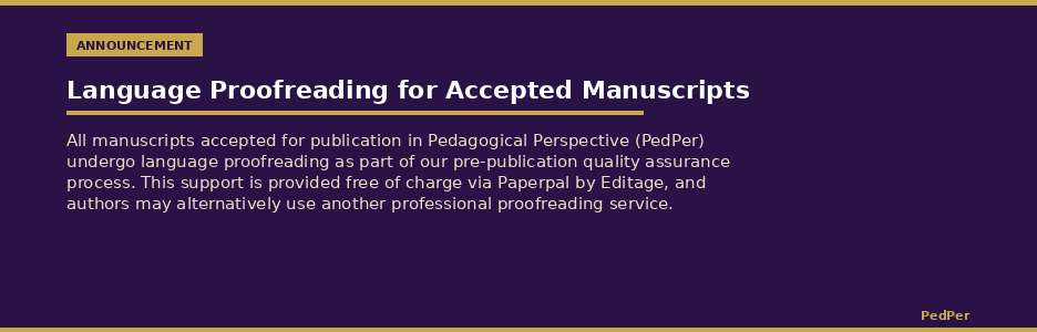 Language Proofreading for Accepted Manuscripts